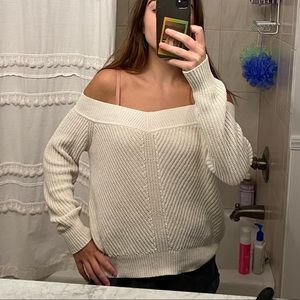 Abercrombie Off the Shoulder Sweater